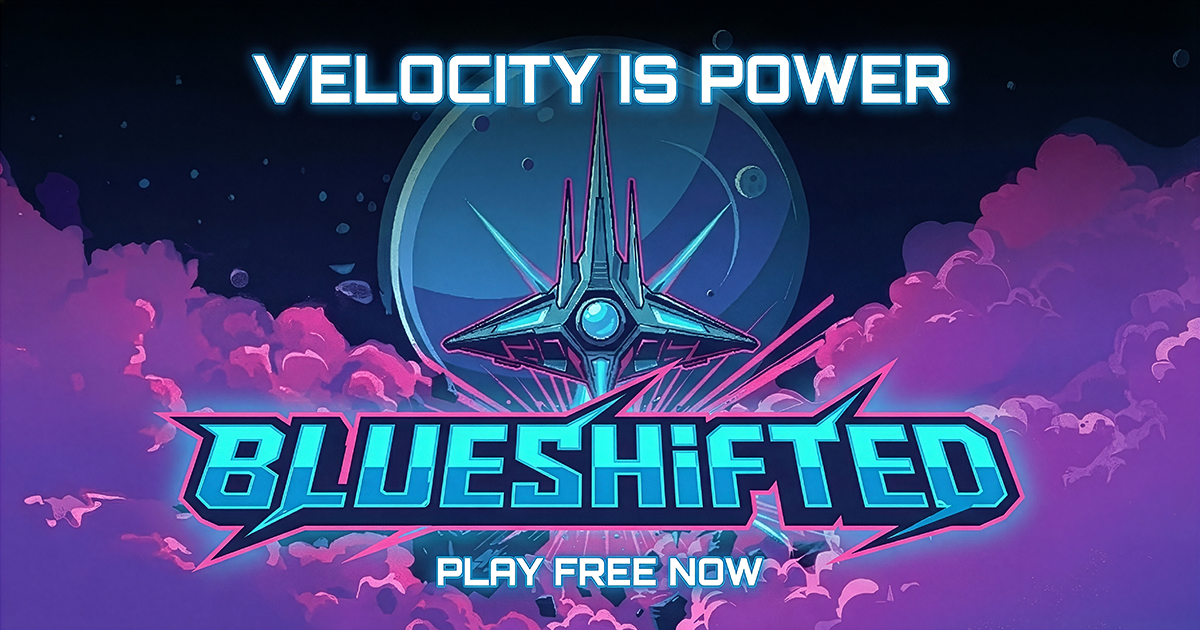 Blueshifted key art